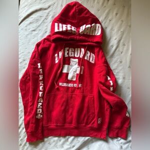 Red Lifeguard Hoodie